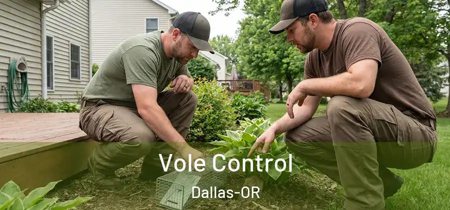 Vole Control Dallas-OR
